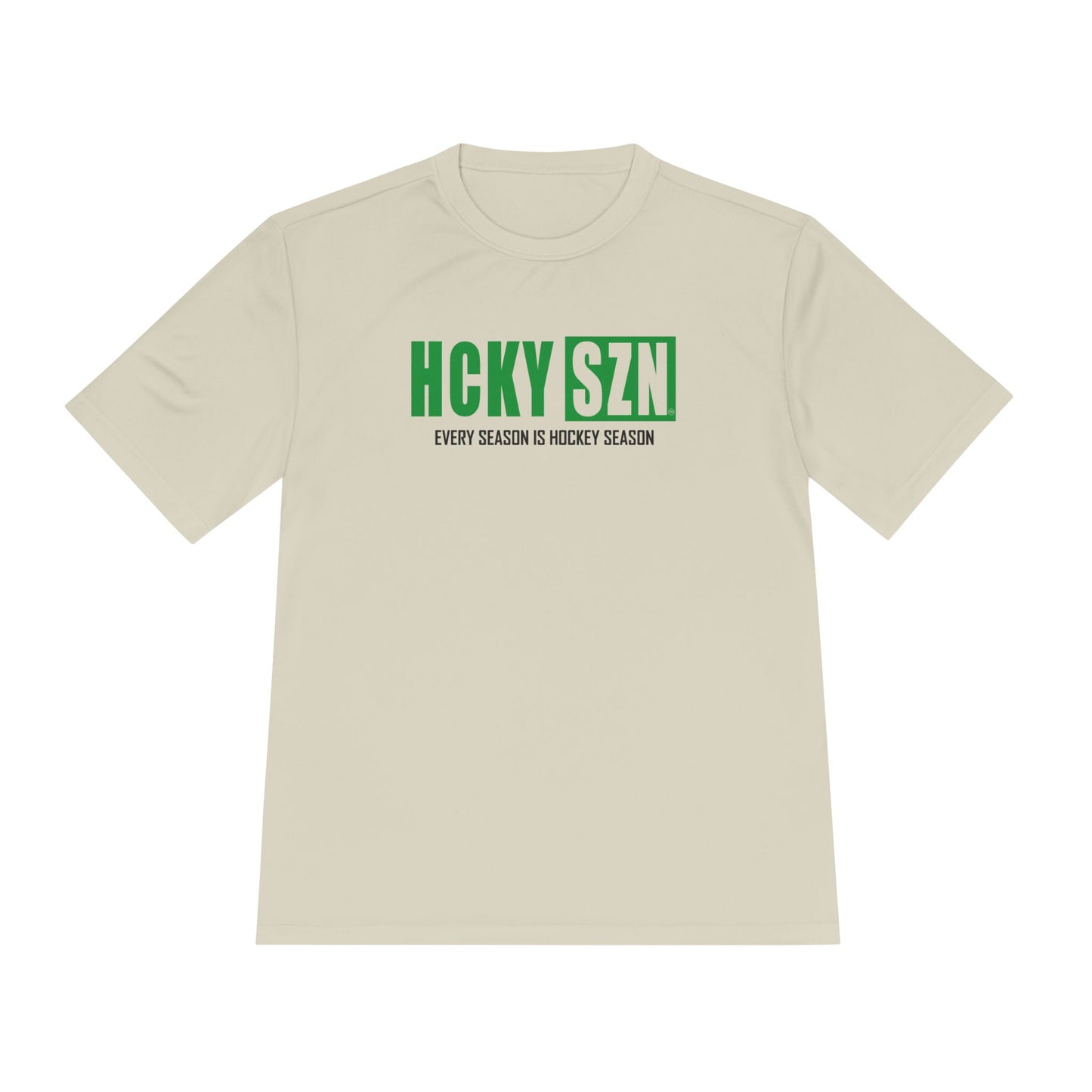 Every Season is HCKY SZN Performance Tee (Green Logo) - Various Colors