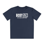 Every Season is HCKYSZN Youth Competitor Tee - White Logo