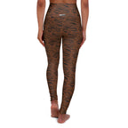 HCKY SZN High Waisted Yoga Leggings (Tiger Stripe)