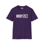 HCKY SZN Softstyle Tee Shirt (Purple)