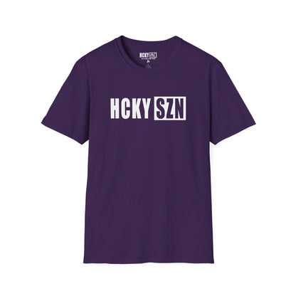 HCKY SZN Softstyle Tee Shirt (Purple)