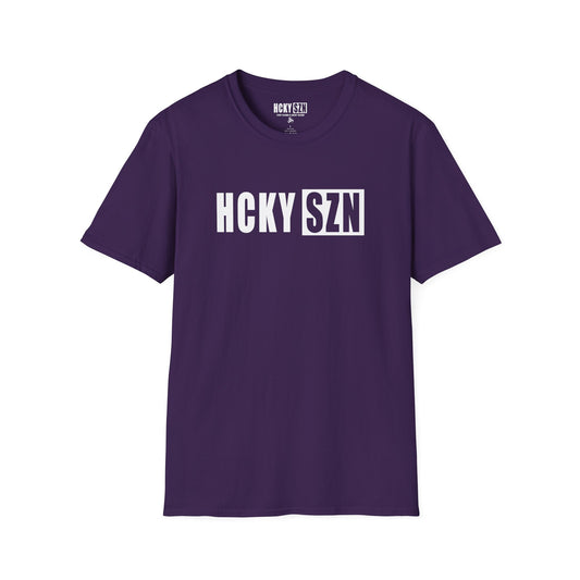 HCKY SZN Softstyle Tee Shirt (Purple)