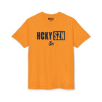 HCKY SZN Simple Star DryBlend Tee Shirt (Navy Logo) - Various Colors
