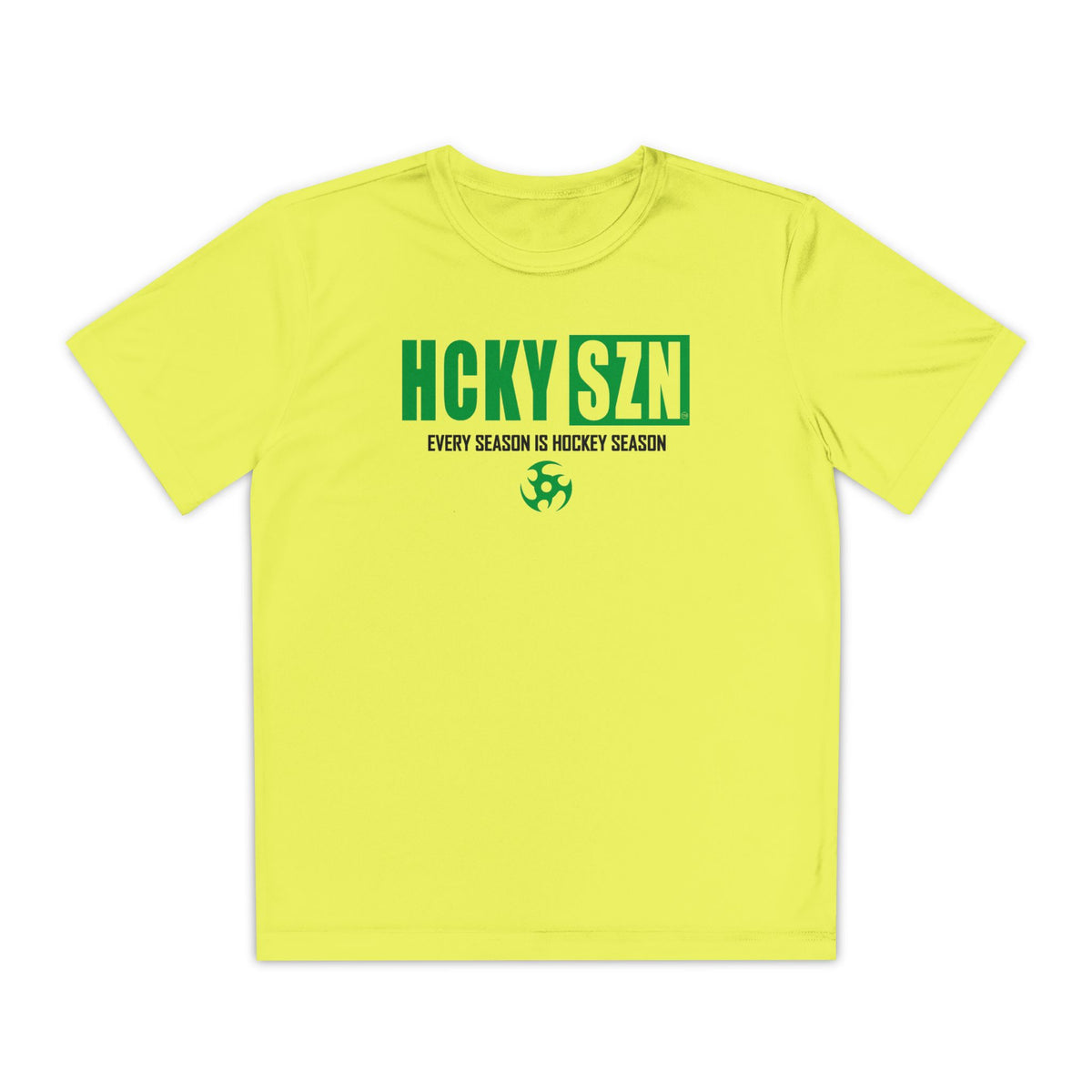 Every Season is HCKY SZN Youth Competitor Tee (Green Logo) - Various Colors