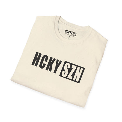 HCKY SZN Softstyle Tee Shirt (Natural)