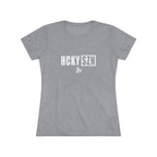 Women’s Hockey Vibe Triblend Tee (White Logo)