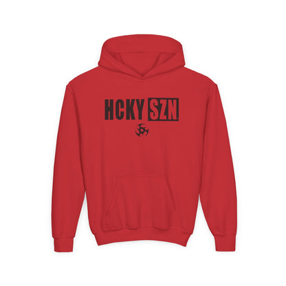 Youth HCKY SZN (Black Logo) Hooded Sweatshirt - Various Colors