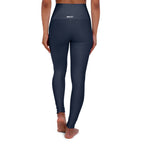 HCKY SZN High Waisted Yoga Leggings (Midnight Navy)
