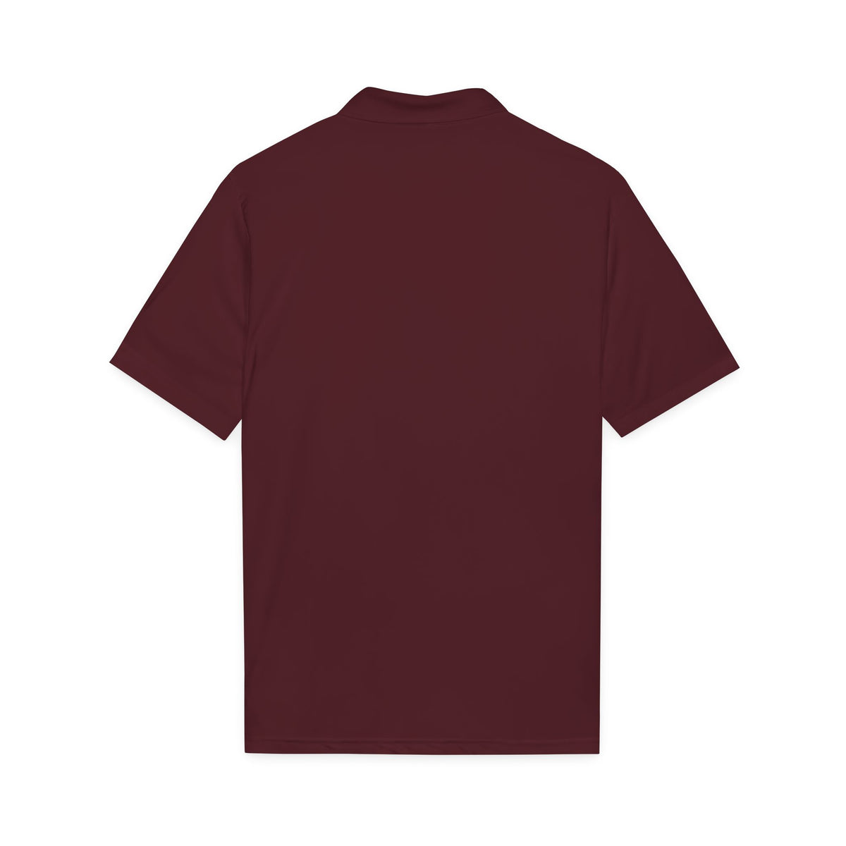 HCKY SZN Embroidered Performance Hockey Polo (Maroon)