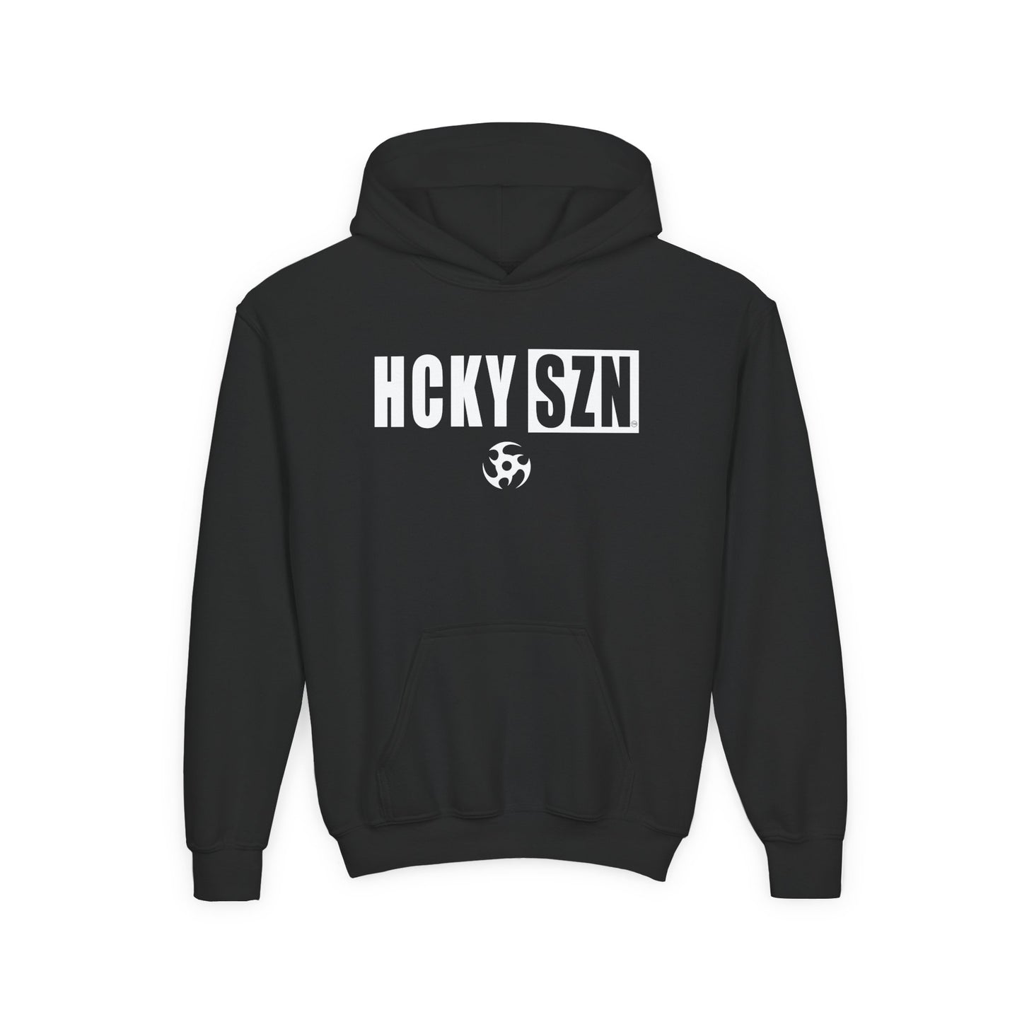 Youth HCKY SZN (White Logo) Hooded Sweatshirt - Various Colors