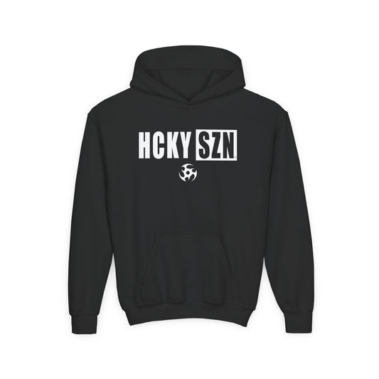Youth HCKY SZN (White Logo) Hooded Sweatshirt - Various Colors