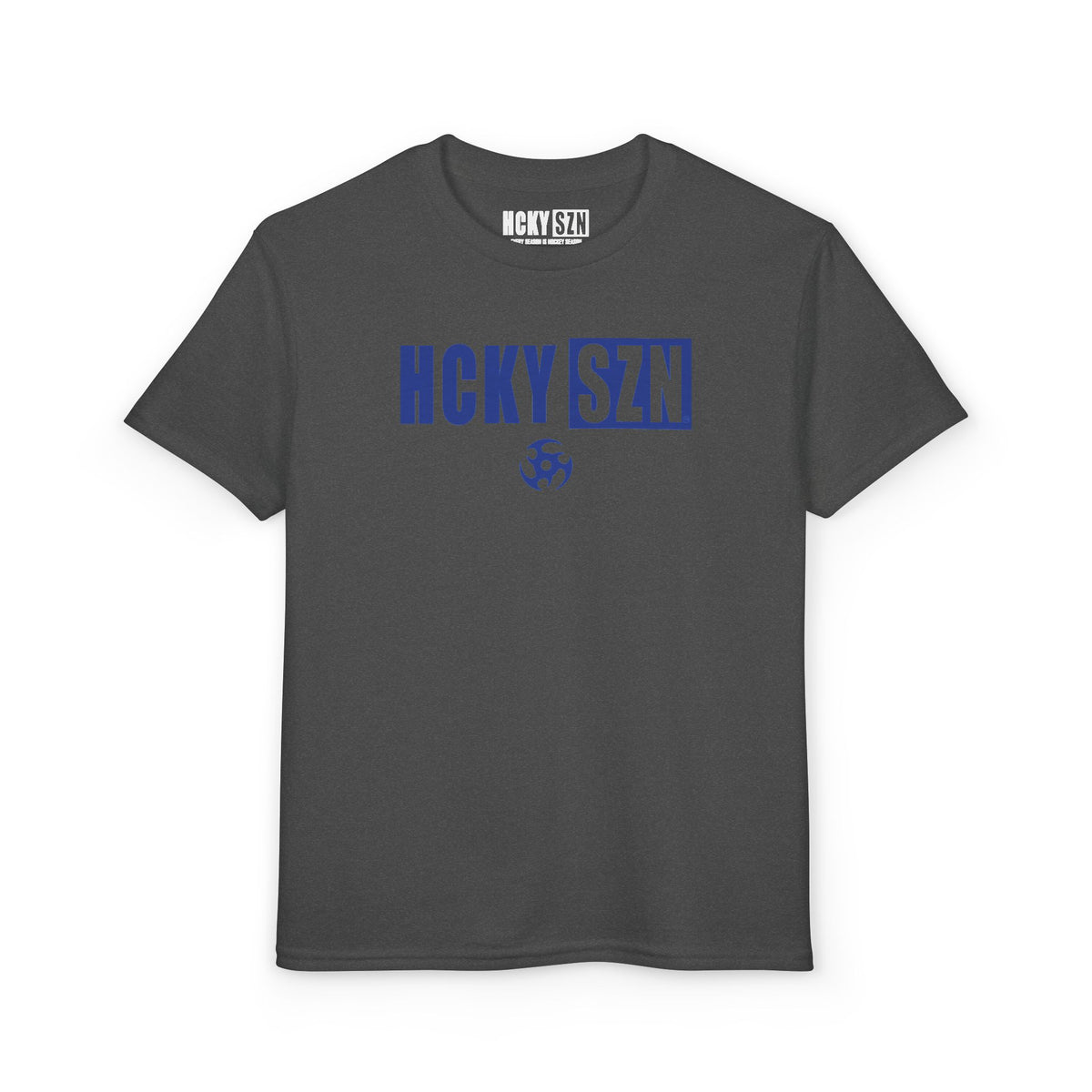 Youth HCKY SZN DryBlend Tee Shirt (Royal Logo) - Various Colors