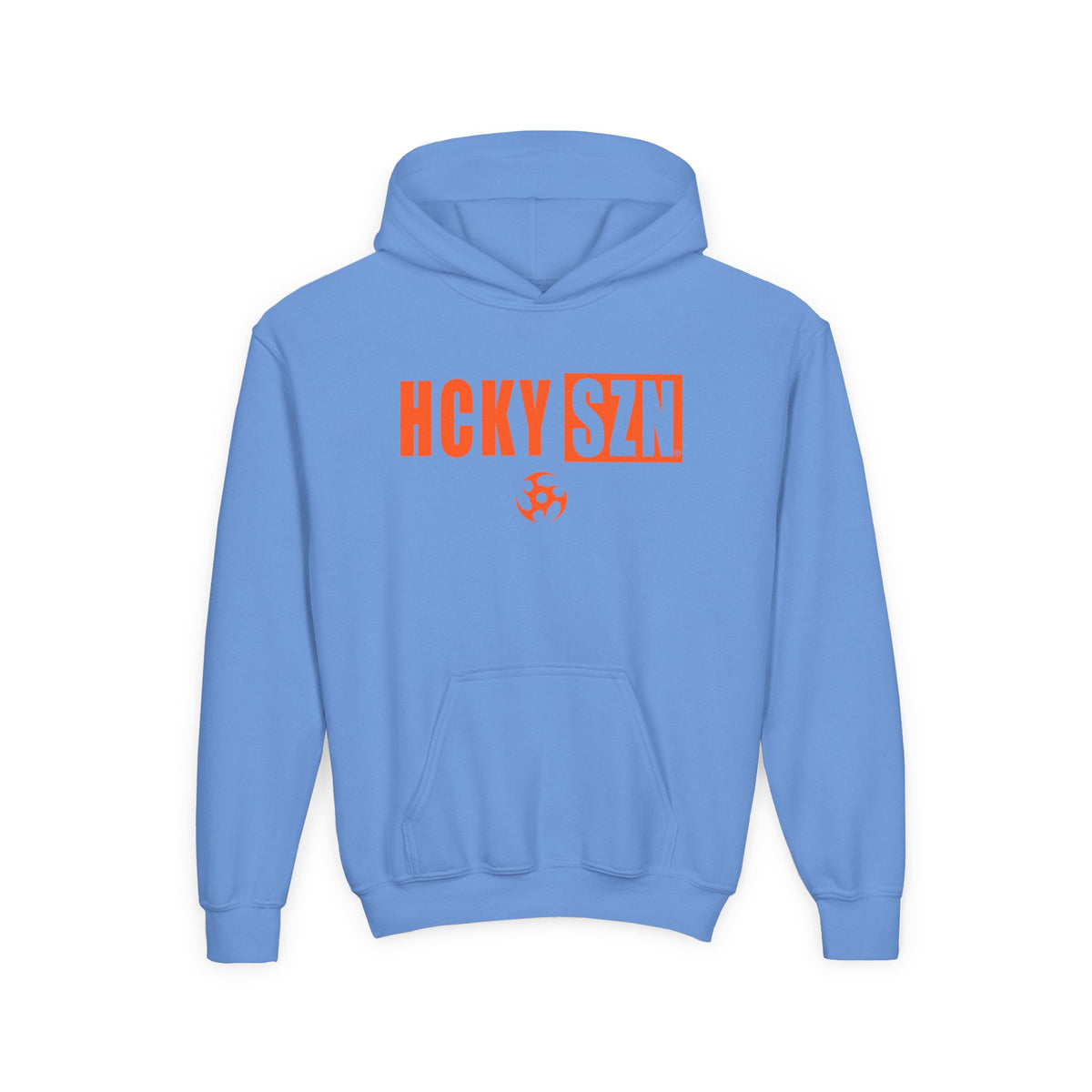 Youth HCKY SZN (Orange Logo) Hooded Sweatshirt - Various Colors