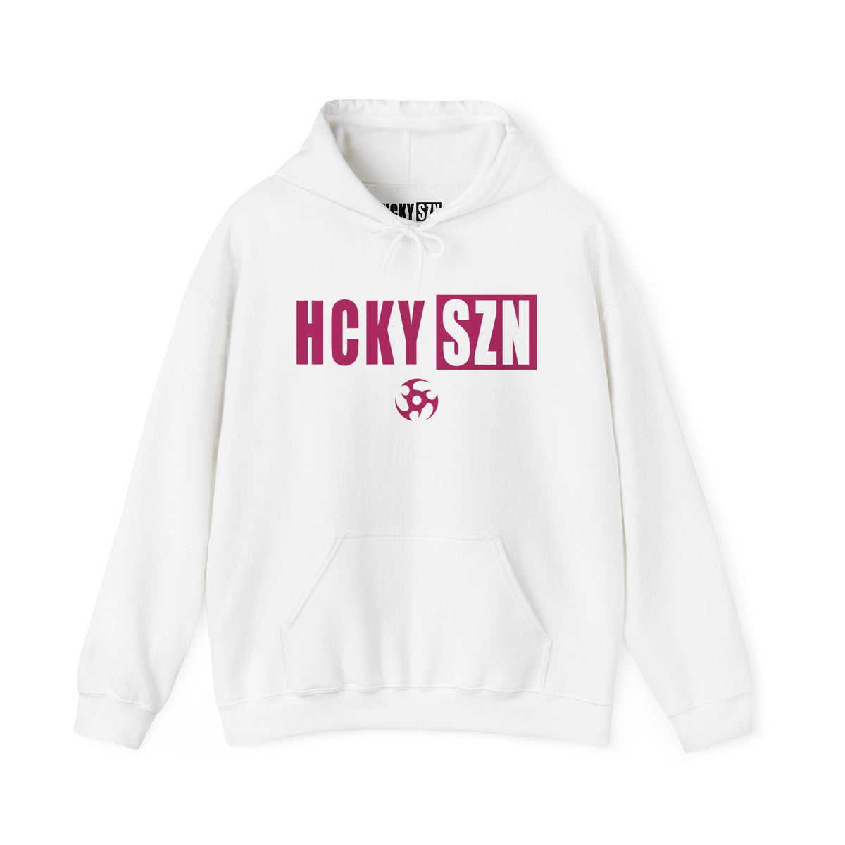 HCKY SZN (Raspberry Logo) Hooded Sweatshirt - Various Colors
