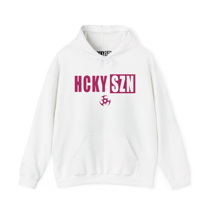 HCKY SZN (Raspberry Logo) Hooded Sweatshirt - Various Colors