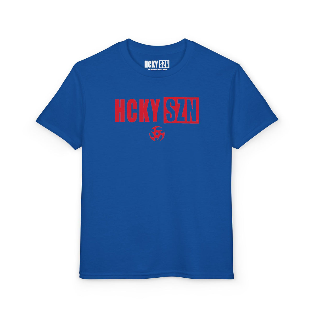Youth HCKY SZN DryBlend Tee Shirt (Red Logo) - Various Colors