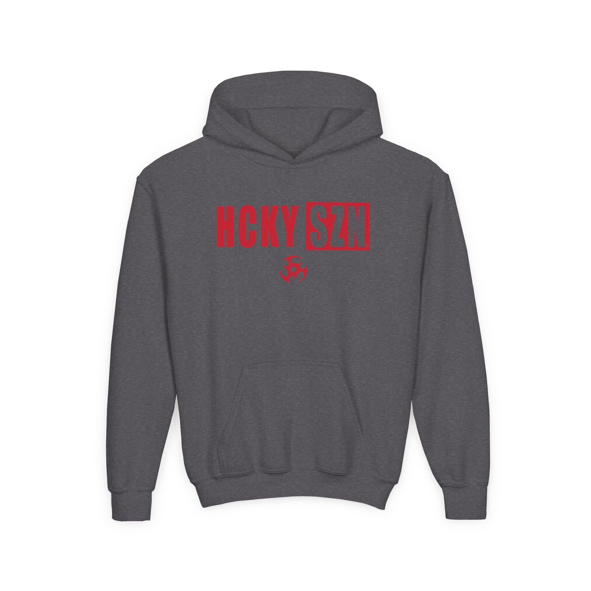 Youth HCKY SZN (Red Logo) Hooded Sweatshirt - Various Colors