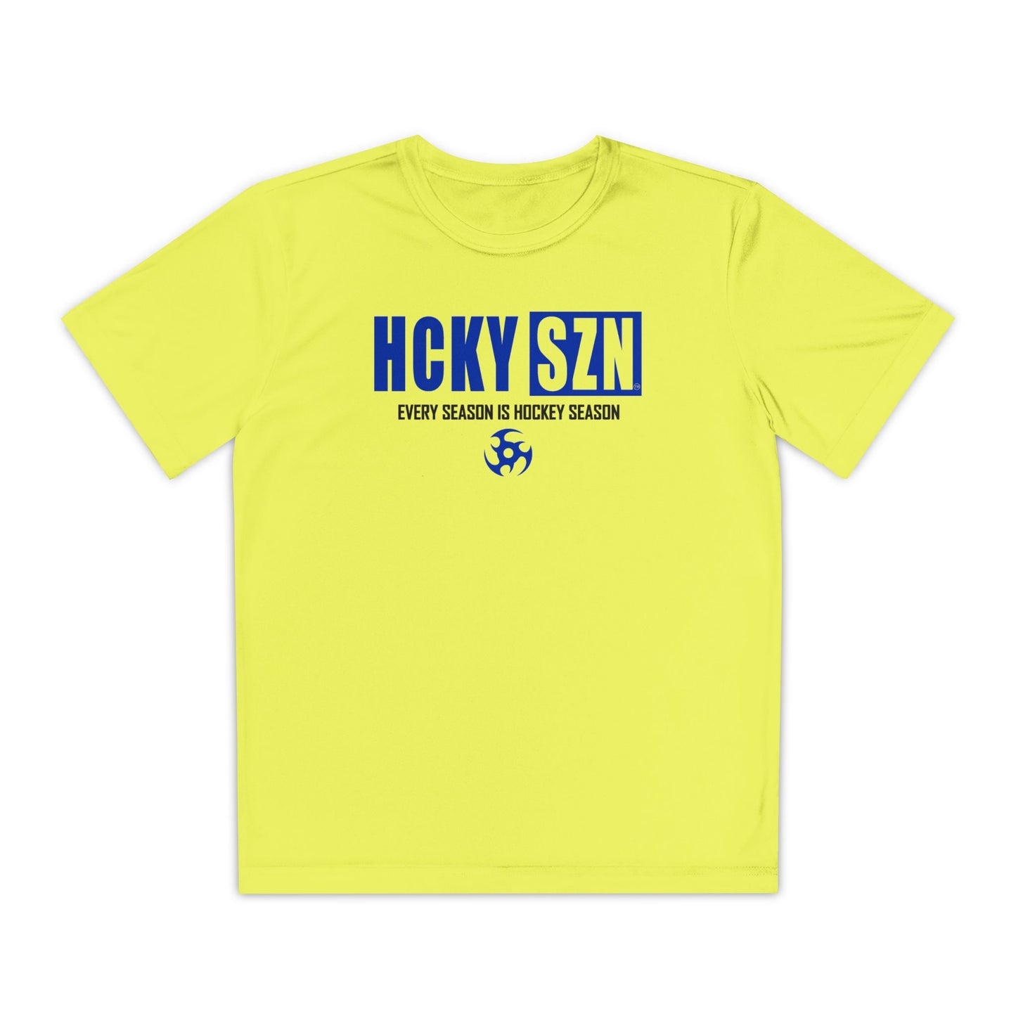 Every Season is HCKYSZN Youth Competitor Tee (Royal Blue Logo) - Various Colors