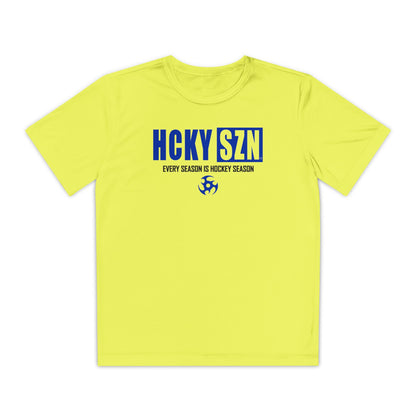 Every Season is HCKYSZN Youth Competitor Tee (Royal Blue Logo) - Various Colors