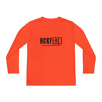 Every Season is HCKY SZN Youth Competitor Long Sleeve Tee (Black Logo) - Various Colors