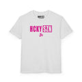 Youth HCKY SZN DryBlend Tee Shirt (Pink Logo) - Various Colors