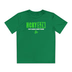 Every Season is HCKY SZN Youth Competitor Tee (Lime Logo) - Various Colors