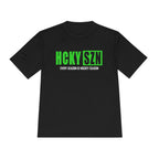 HCKYSZN Every Season Adult Performance Tee - Black/Lime