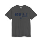 HCKY SZN Simple Star DryBlend Tee Shirt (Navy Logo) - Various Colors