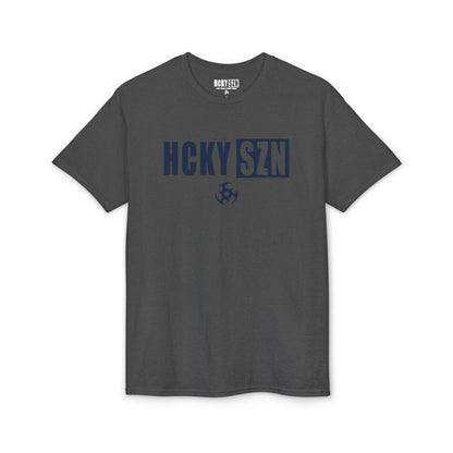 HCKY SZN Simple Star DryBlend Tee Shirt (Navy Logo) - Various Colors
