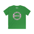 Youth Circle SZN Softstyle Tee (Pink Logo) - Various Colors