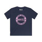 Youth Circle SZN Softstyle Tee (Pink Logo) - Various Colors