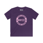 Youth Circle SZN Softstyle Tee (Pink Logo) - Various Colors