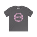 Youth Circle SZN Softstyle Tee (Pink Logo) - Various Colors