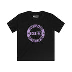 Youth Circle SZN Softstyle Tee (Lavender Logo) - Various Colors