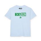 Youth HCKY SZN DryBlend Tee Shirt (Green Logo) - Various Colors