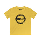 Youth Circle SZN Softstyle Tee (Black Logo) - Various Colors