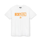 HCKY SZN Simple Star DryBlend Tee Shirt (Mango Logo) - Various Colors