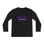 Every Season is HCKY SZN Youth Competitor Long Sleeve Tee (Purple Logo) - Various Colors