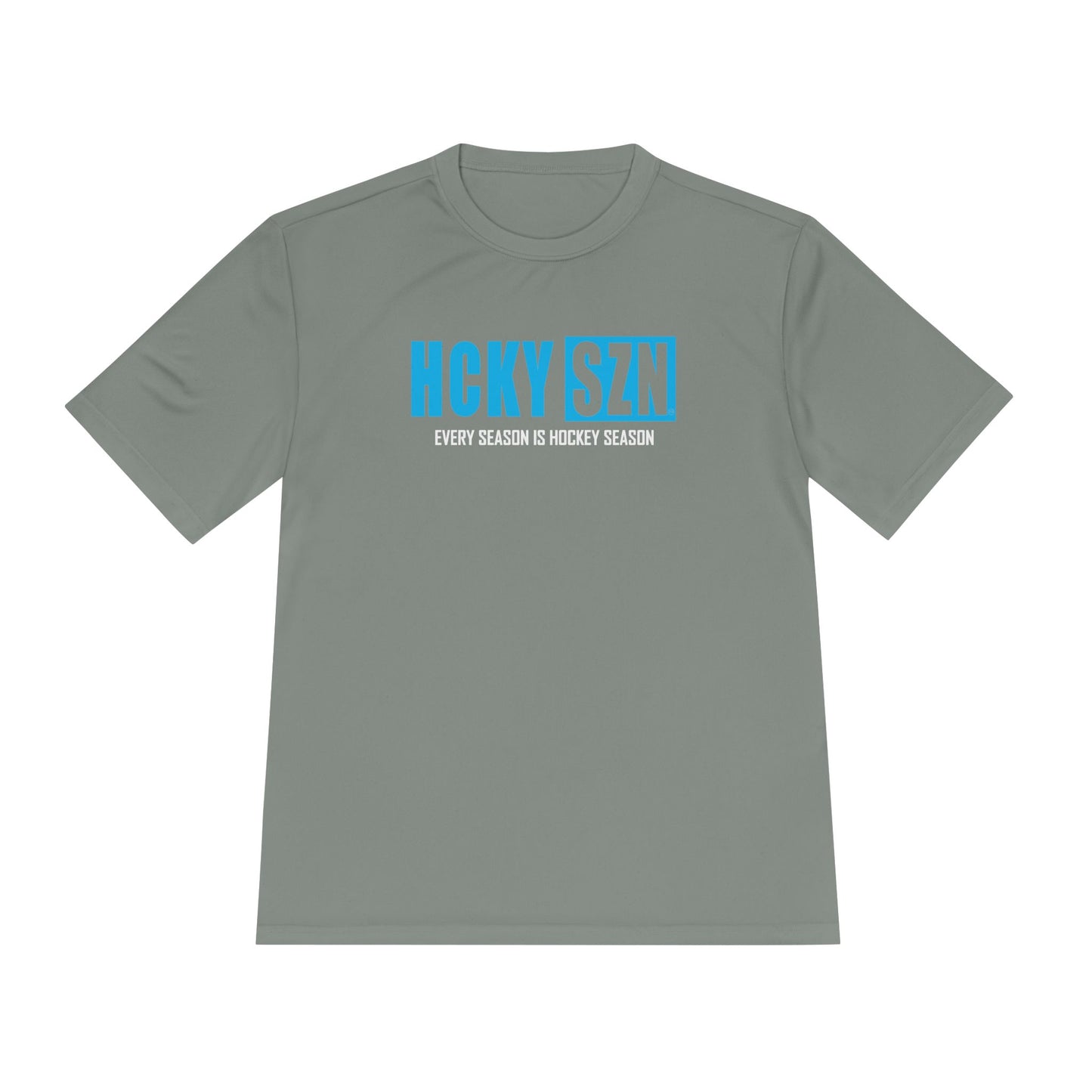 Every Season is HCKYS Performance Tee - Sky Blue Logo
