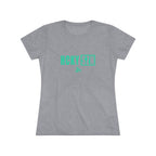 Women’s Hockey Vibe Triblend Tee (Seafoam Logo)