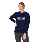 Every Season is HCKYSZN Youth Performance Long Sleeve Tee - White Logo
