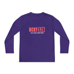 Every Season is HCKY SZN Youth Competitor Long Sleeve Tee (Peach Logo) - Various Colors