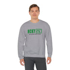 HCKY SZN Crewneck Sweatshirt (Green Logo) - Various Colors