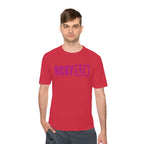 HCKYSZN (Flagship Logo) Adult Performance Tee - Red/Raspberry
