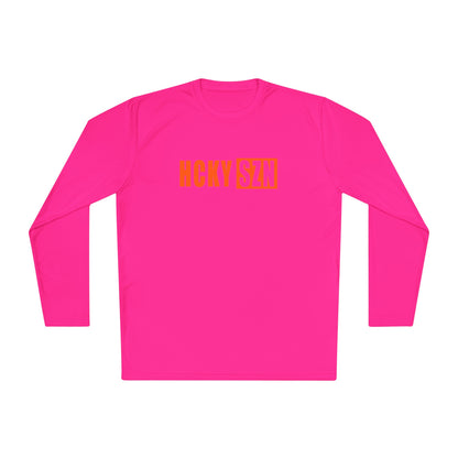 HCKY SZN Performance Long Sleeve Tee (Orange Logo) - Various Colors