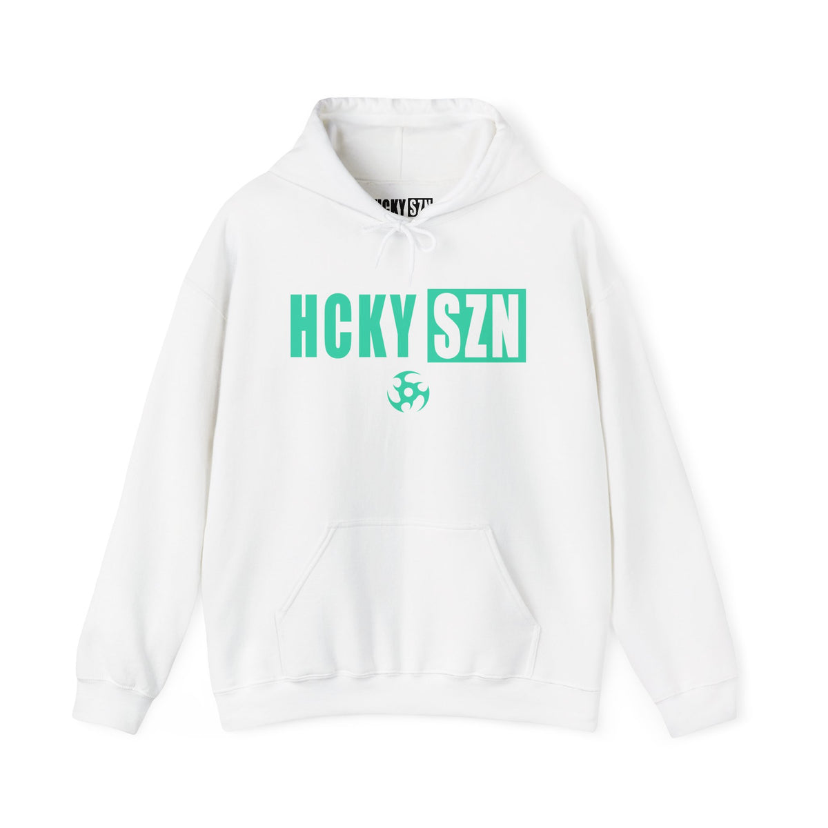 HCKY SZN (Seafoam Logo) Hooded Sweatshirt - Various Colors