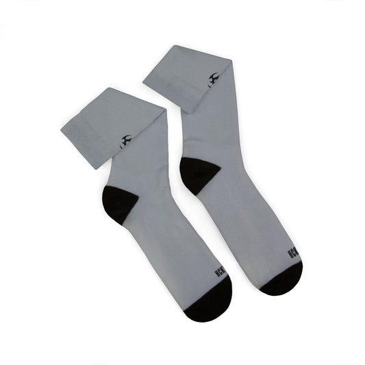 Comfort Crew Fleece Lined Hockey Socks (Grey)
