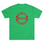 HCKY SZN Circle Logo TriBlend Tee Shirt (Red) - Various Colors
