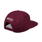 Down HCKY SZN Embroidered Snapback Hat (Maroon)
