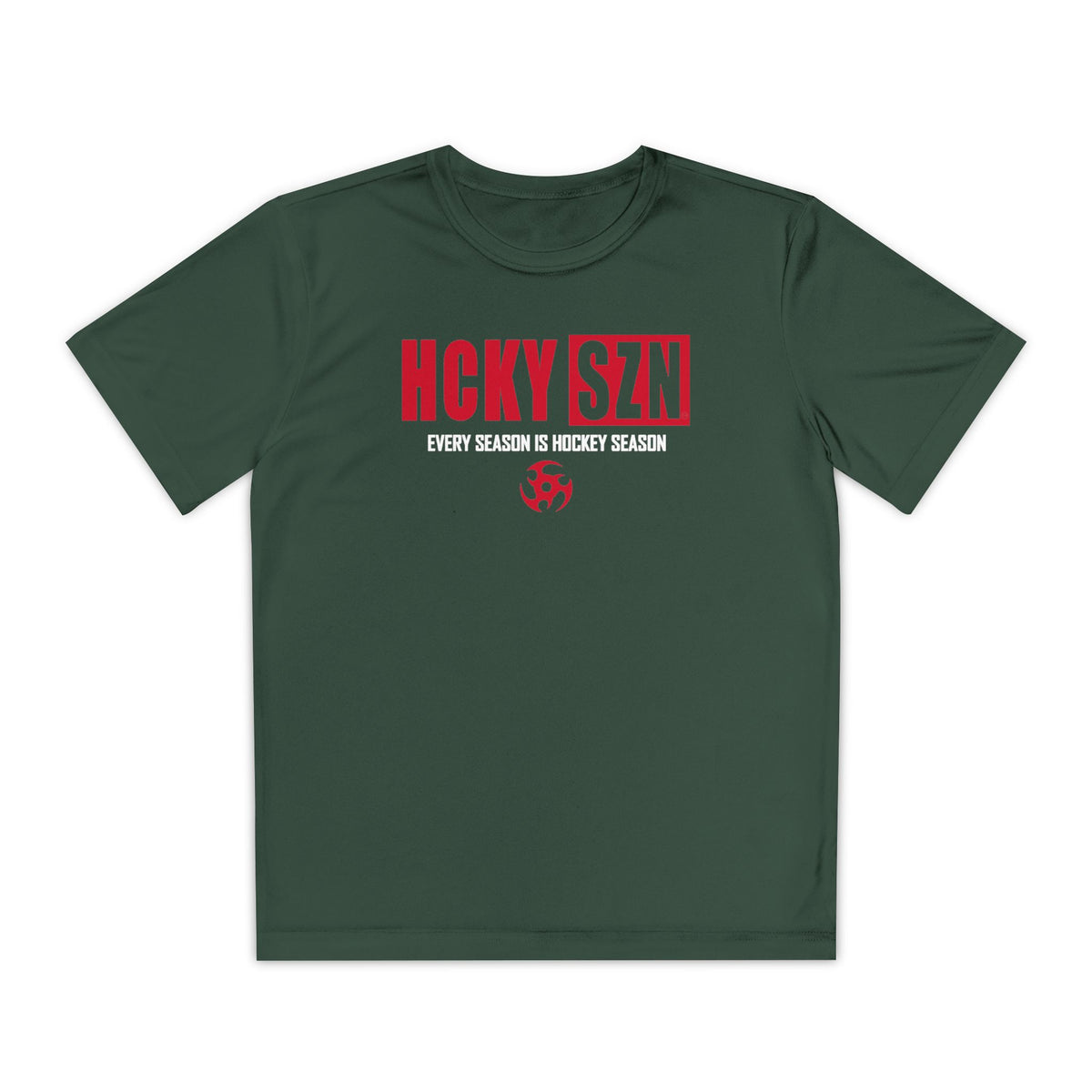 Every Season is HCKY SZN Youth Competitor Tee (Red Logo) - Various Colors